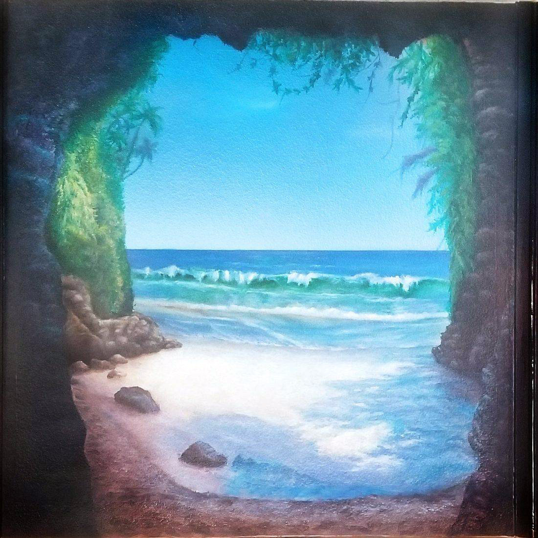 The Insider of a Cove by a Beach Painting on the Wall Copy