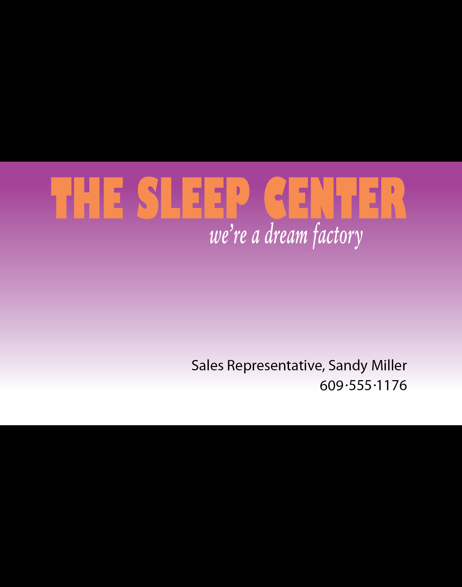 The Sleep Center We Are A Dream Factory