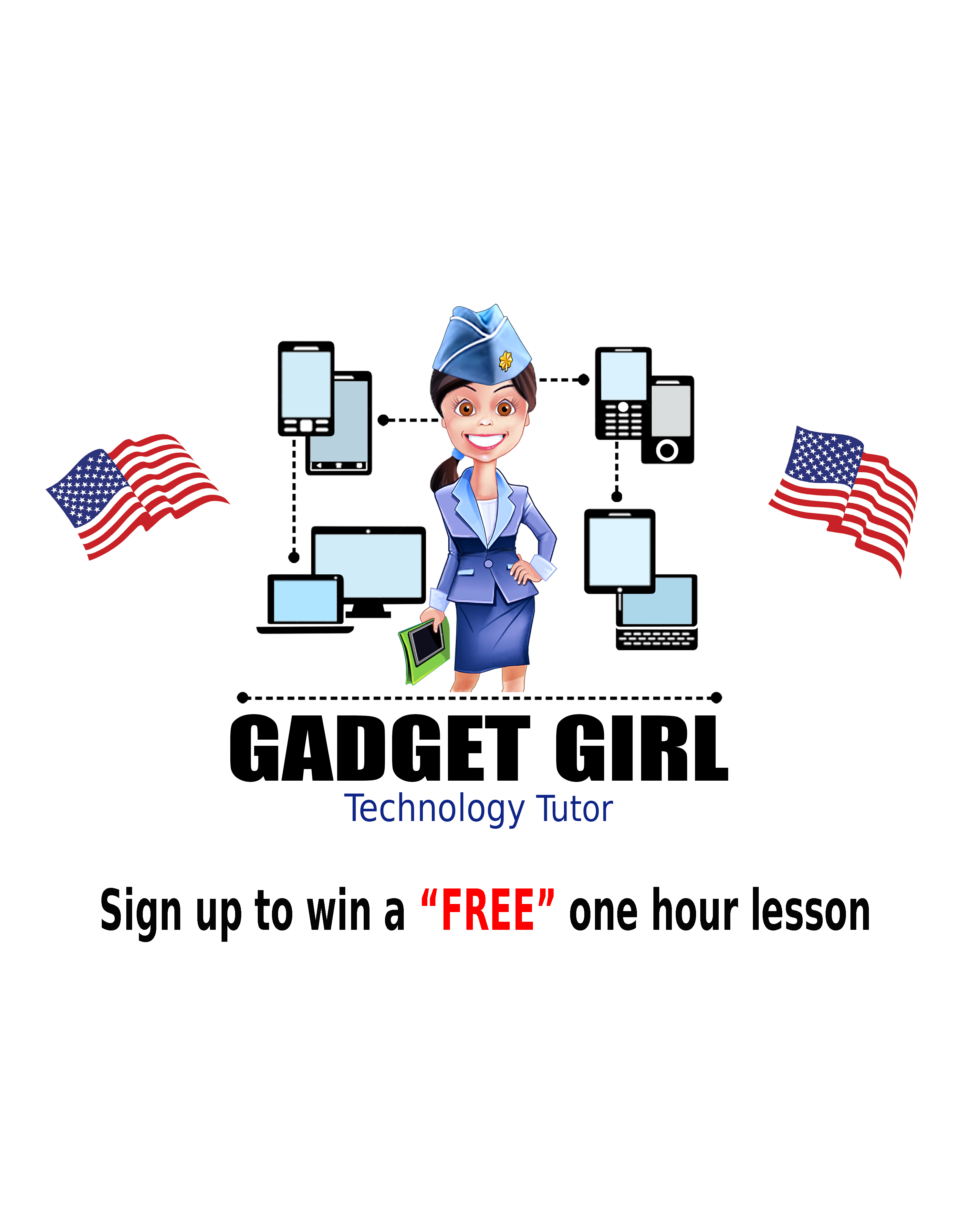 Gadget Girl Technology Tutor Poster Image