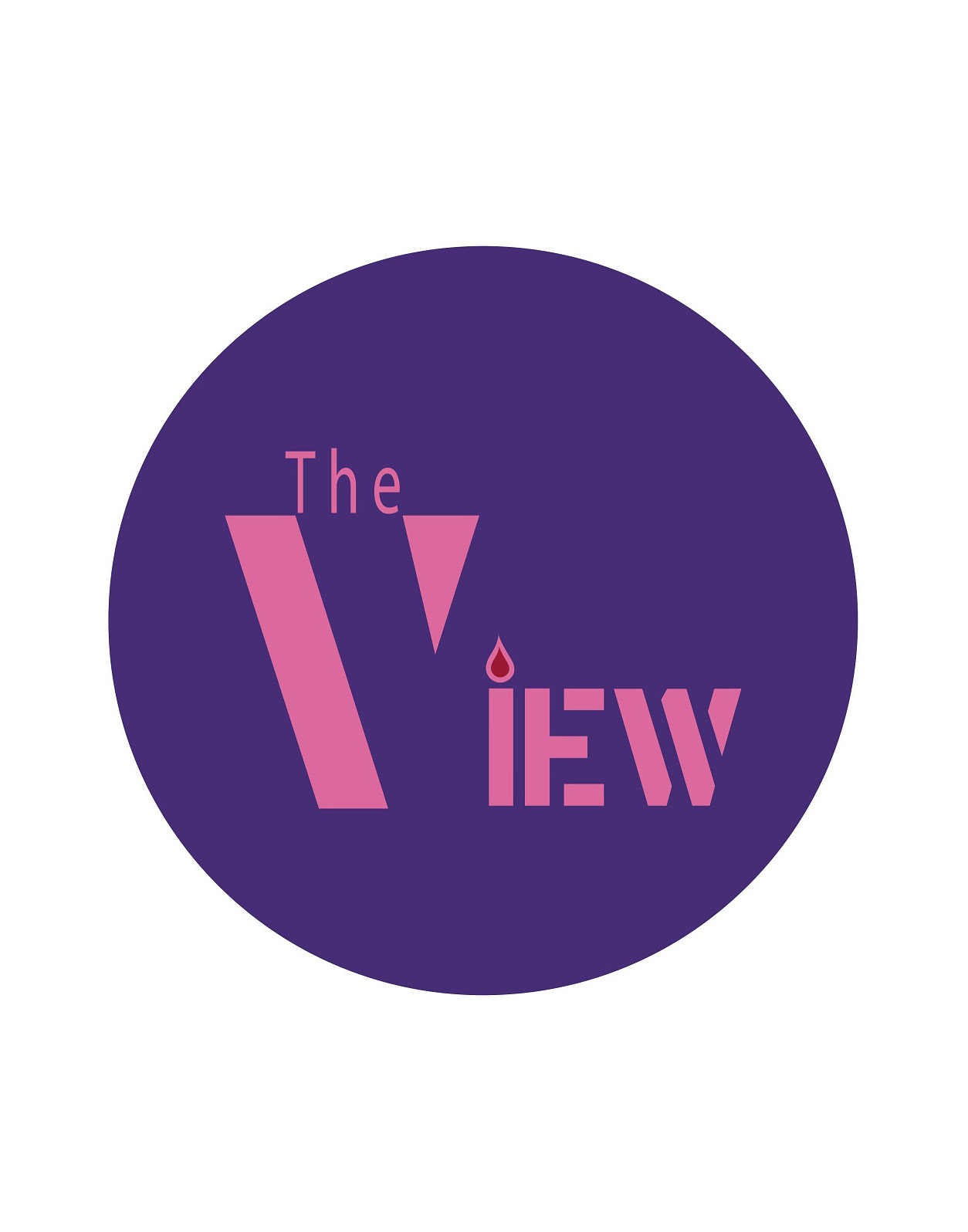 The View Graphic Art Logo Image