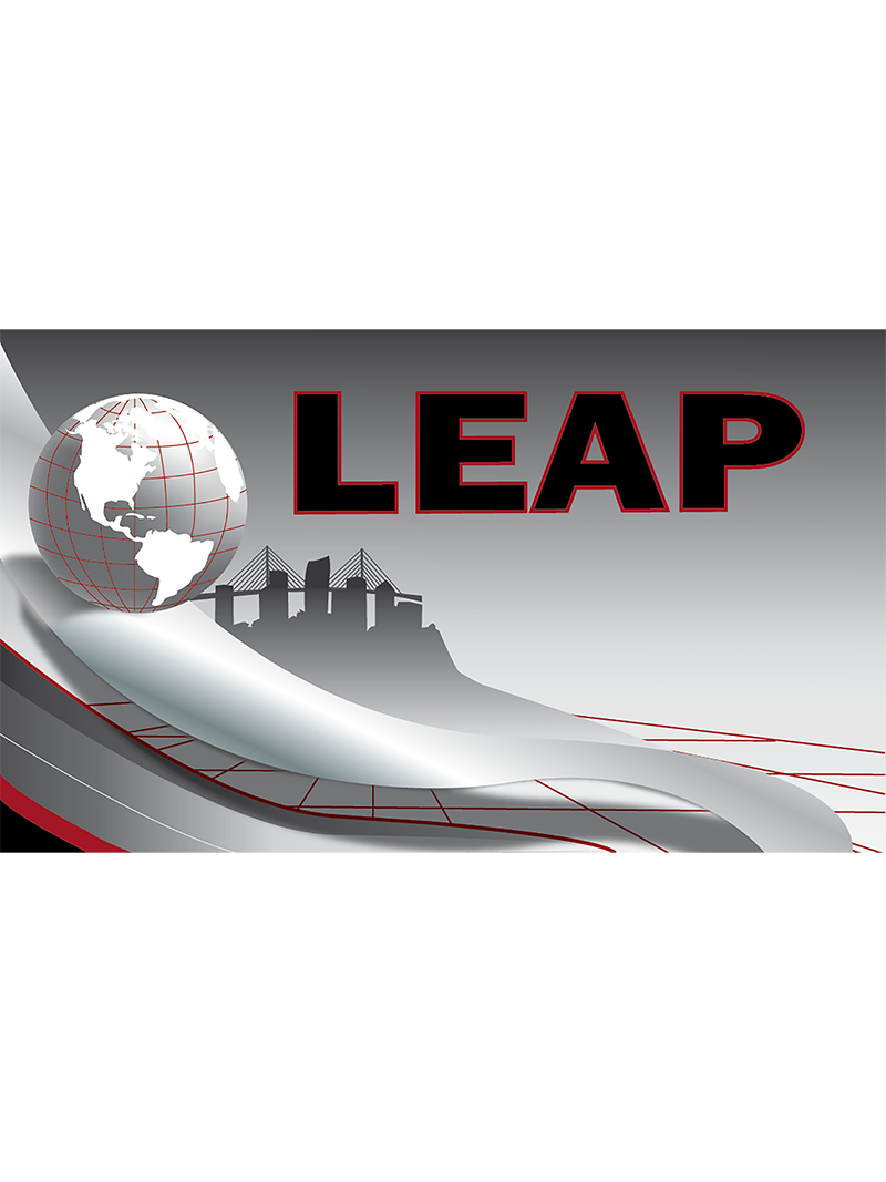 Leap Graphic Art Original Logo Image