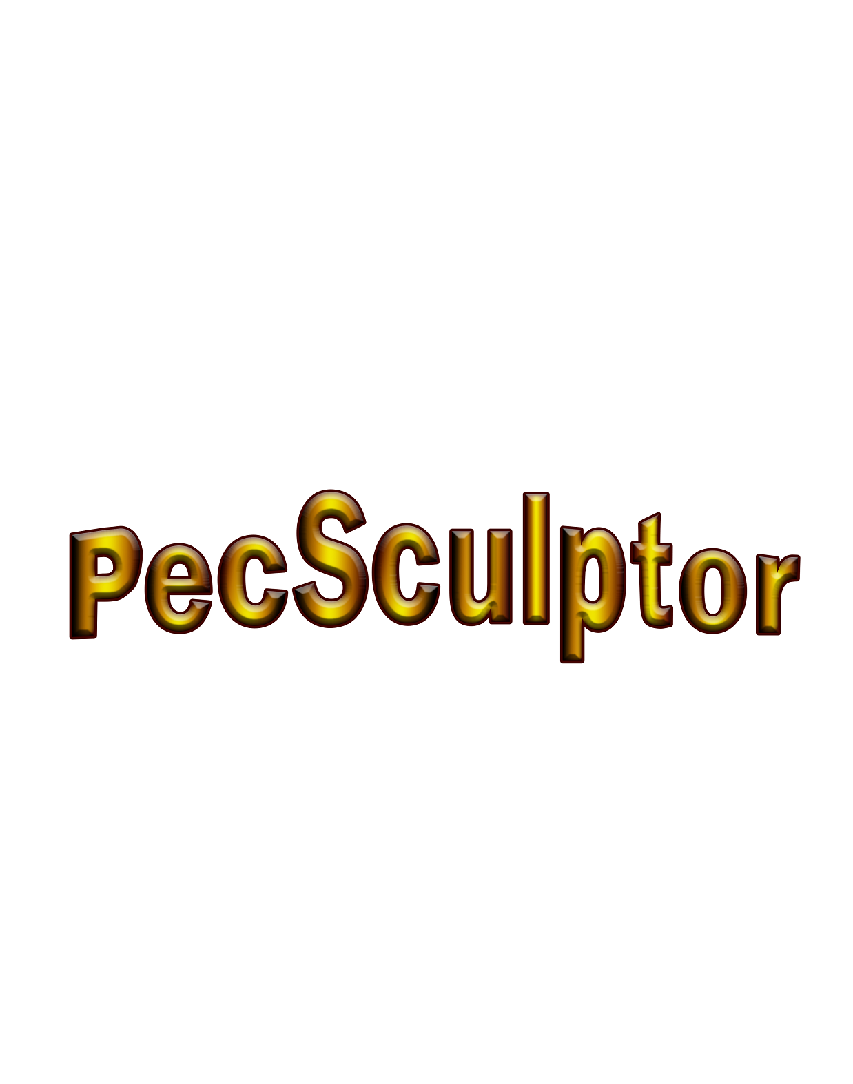 Pec Sculptor Graphic Art Logo Image