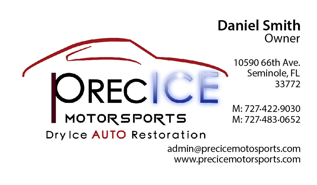 Prec Ice Motor Sports Card Front Image